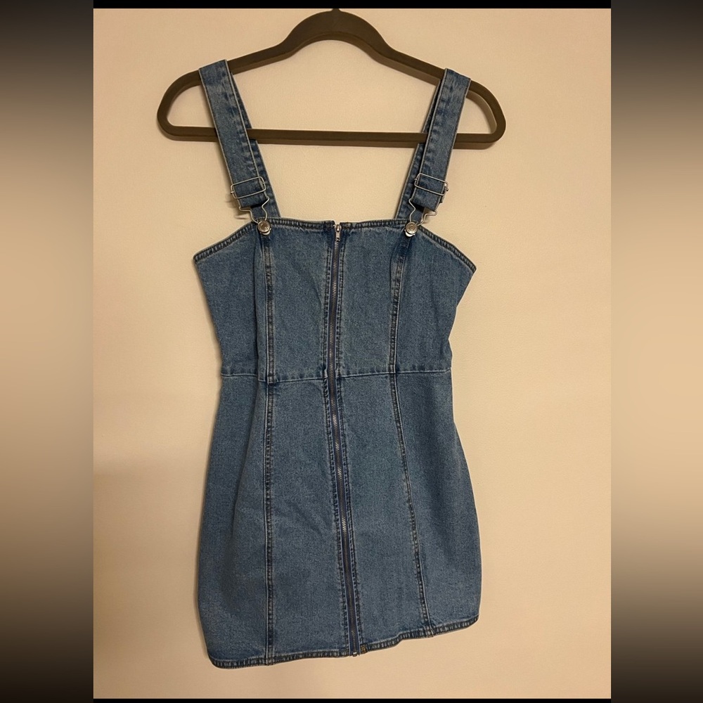 NWT Forever 21 Denim‎ Overall Dress